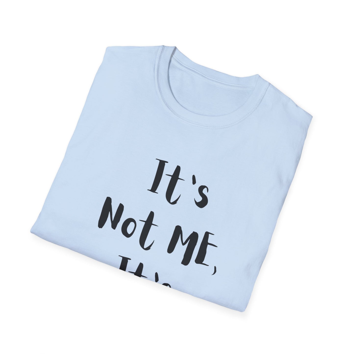 It’s Not Me, It’s You- Graphic T-Shirt — Vintage Bold Text Tee