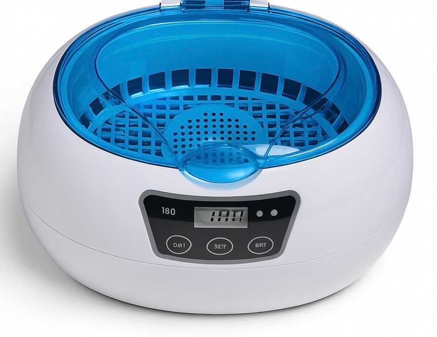 Professional Retainer & Nightguard Cleaning Ultrasonic Cleaner Unit