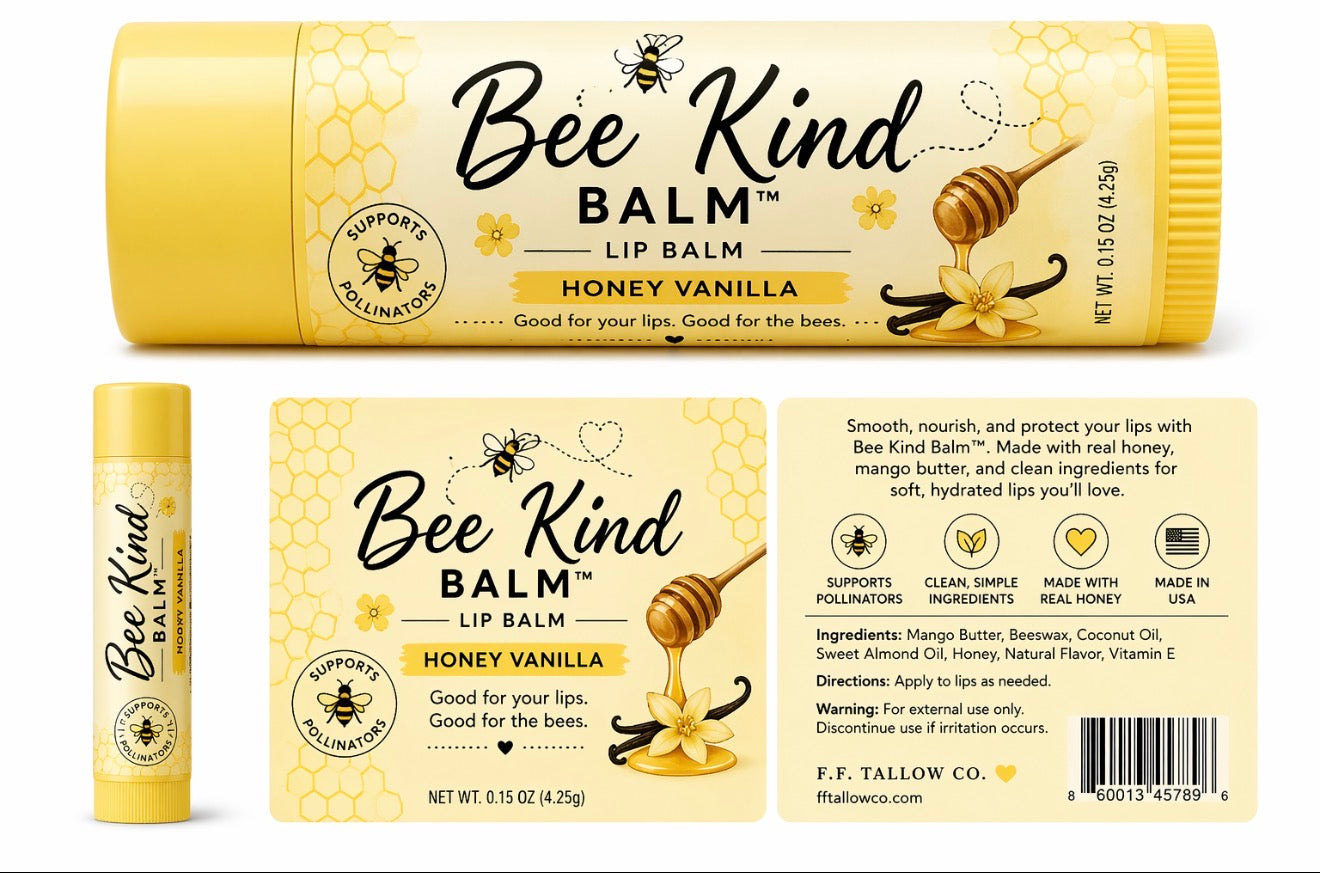 Bee Kind- Honey Bee Lip Balm