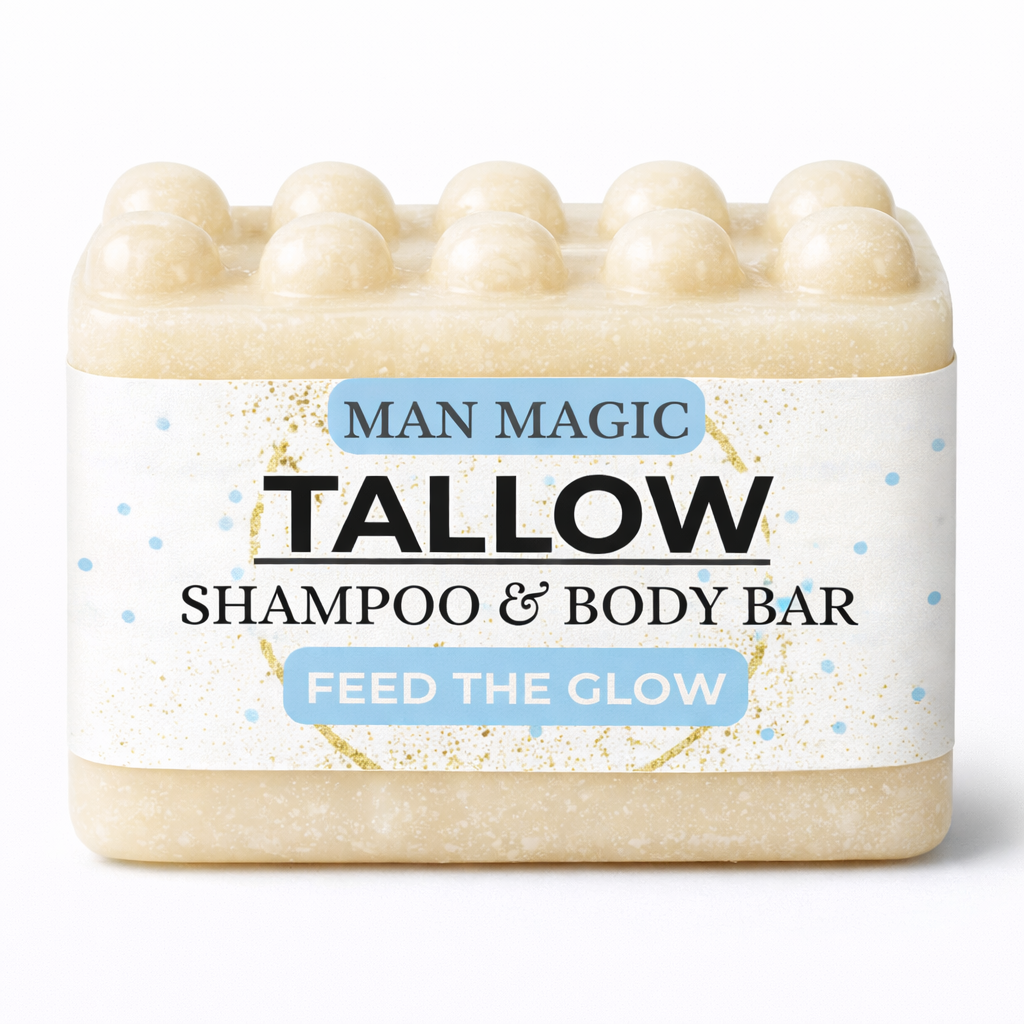 Man Magic: Tallow Hair & Body Cleansing Bar