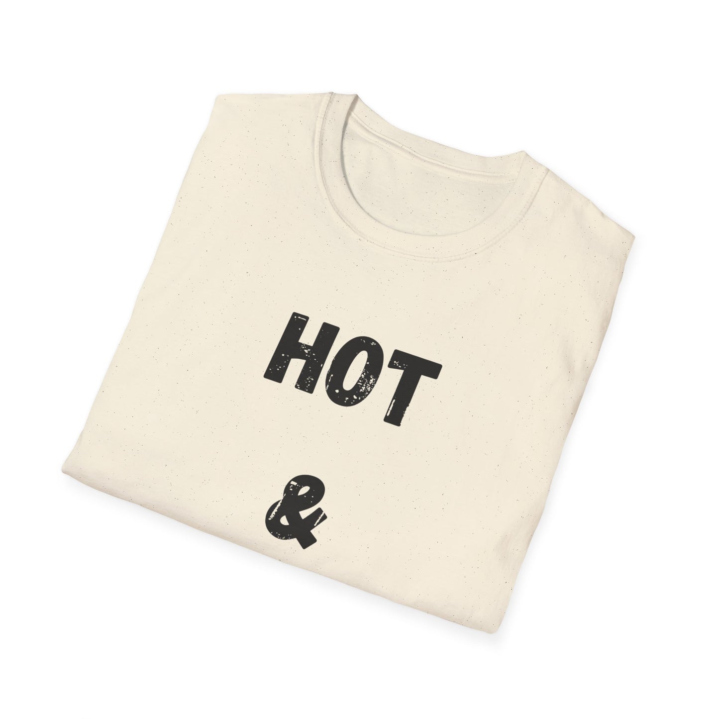 Hot & Single Graphic T-Shirt — Vintage Bold Text Tee