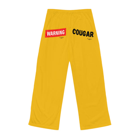 Warning: Cougar Women's Pajama Pants (AOP)