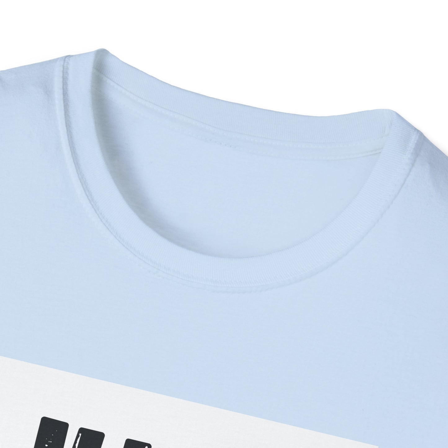 Just No-Graphic T-Shirt — Vintage Bold Text Tee