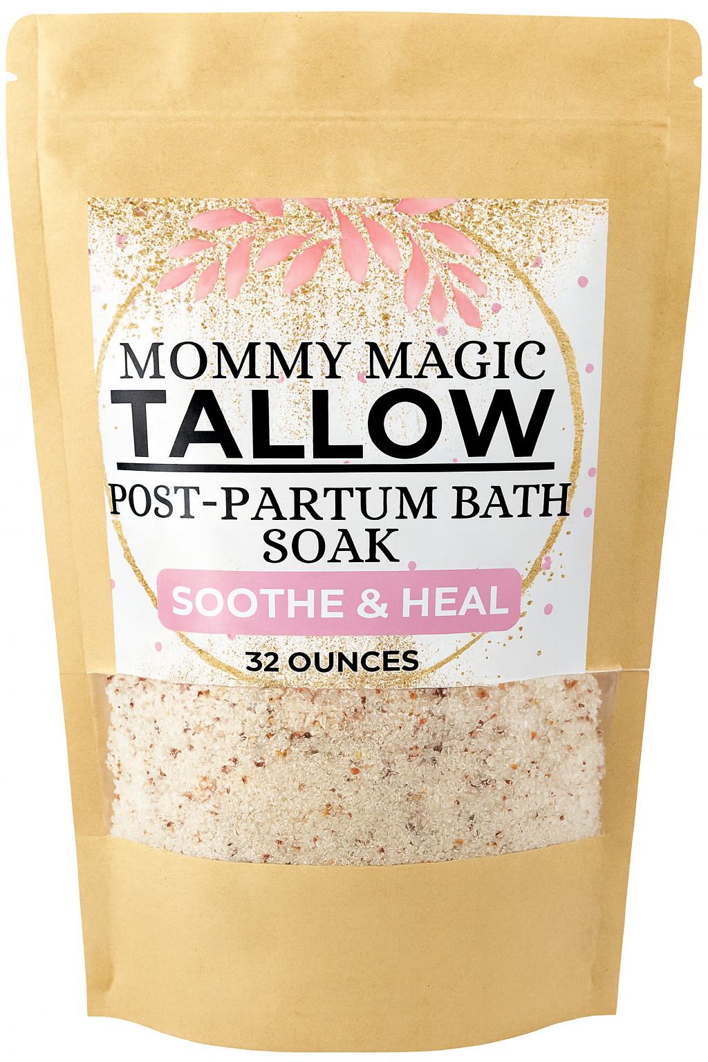 Mommy Magic: Tallow Post-Partum Bath Soak-Soothing Recovery