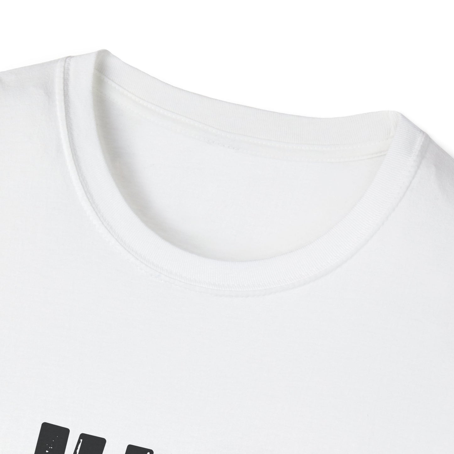 Just No-Graphic T-Shirt — Vintage Bold Text Tee