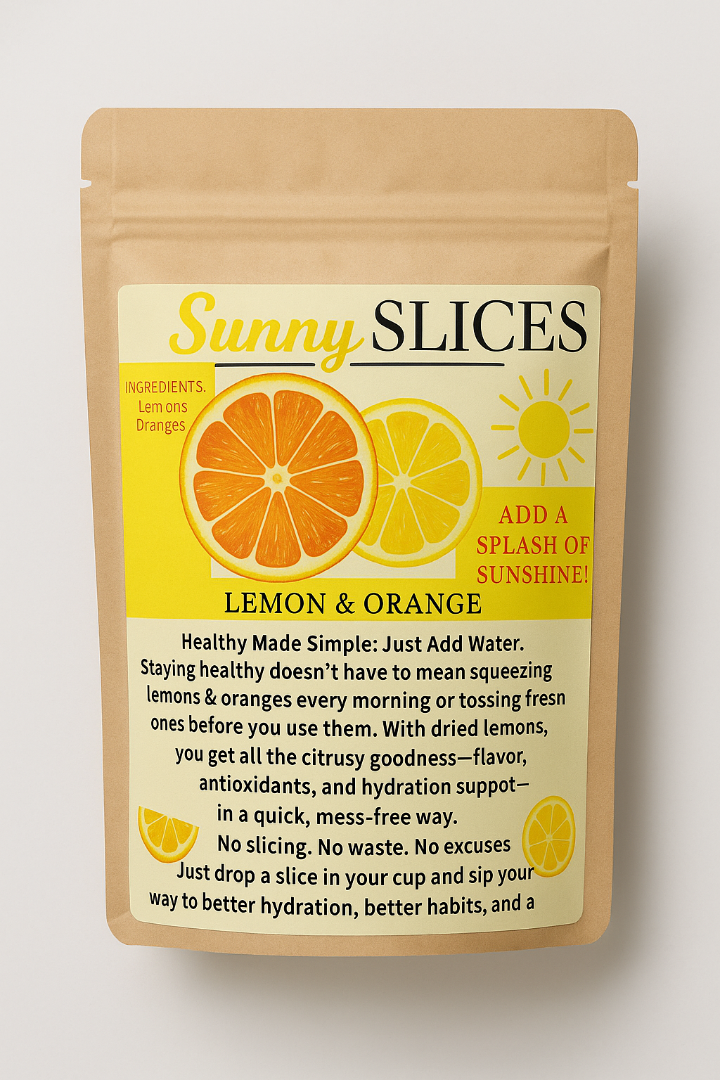 Infuse & Glow-Lemon & Orange Glow
