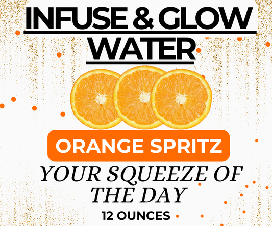 Infuse & Glow-Orange Spritz- Orange Slices to Perk Up Your Water