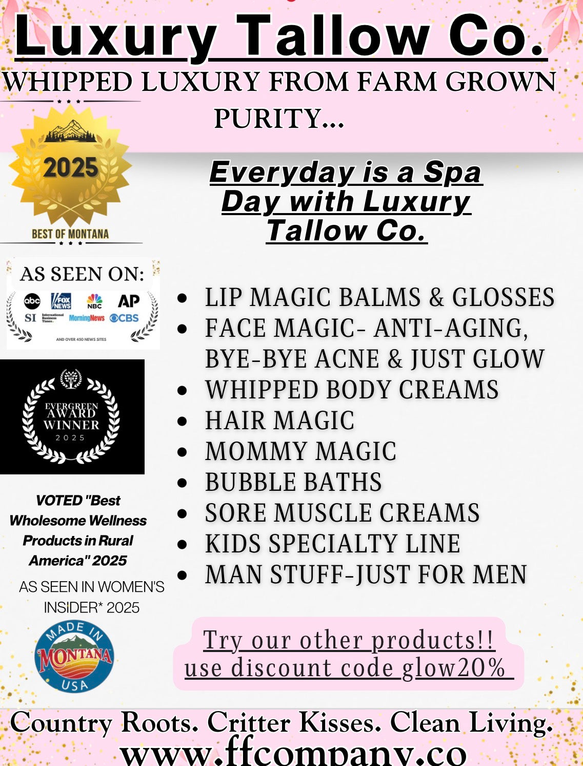 Pretty Clean Wipes for Women – Refreshing “Shower in a Wipe” Cleansing Cloths- All Natural Essential Oils, Biodegradable, Convenien