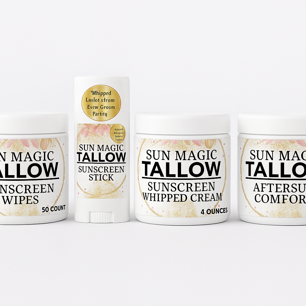Sun Magic-Tallow Sunscreen Wipes
