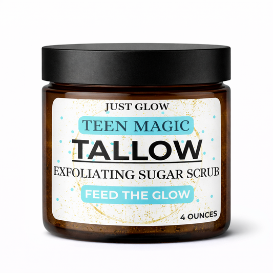Teen Magic: Tallow Just Glow Sugar Scrub
