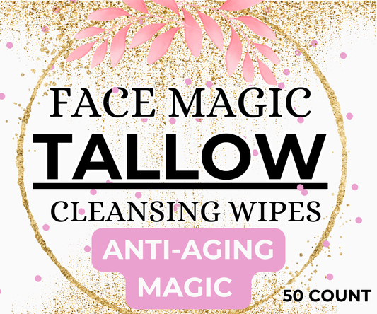 Face Magic: Tallow Cleansing Wipes