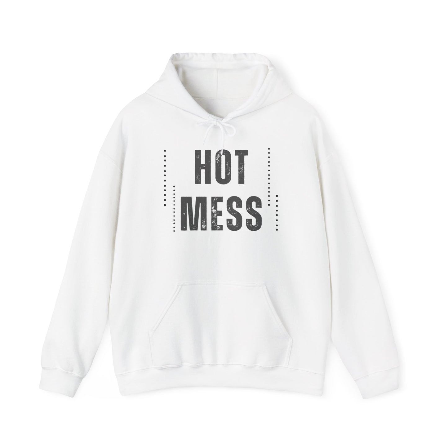 Hot Mess Hoodie — 'Hot Mess' Graphic Sweatshirt for Casual Everyday Wear