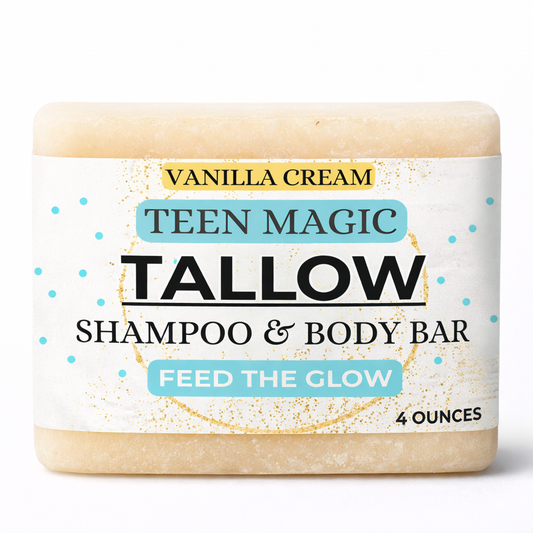 Teen Magic: Tallow Hair & Body Cleansing Bar