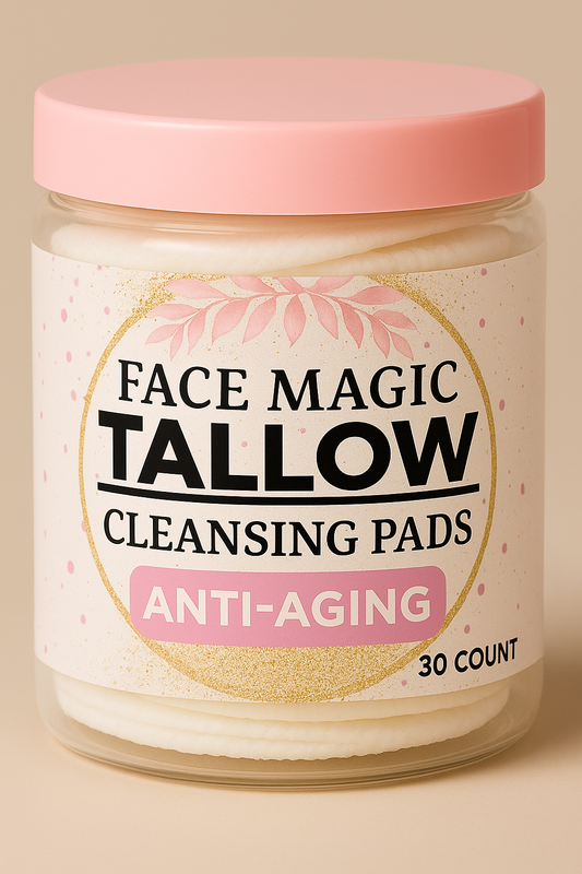Face Magic: Forever Young, Anti-Aging Skin Toner/Exfoliator/Cleaning Pads