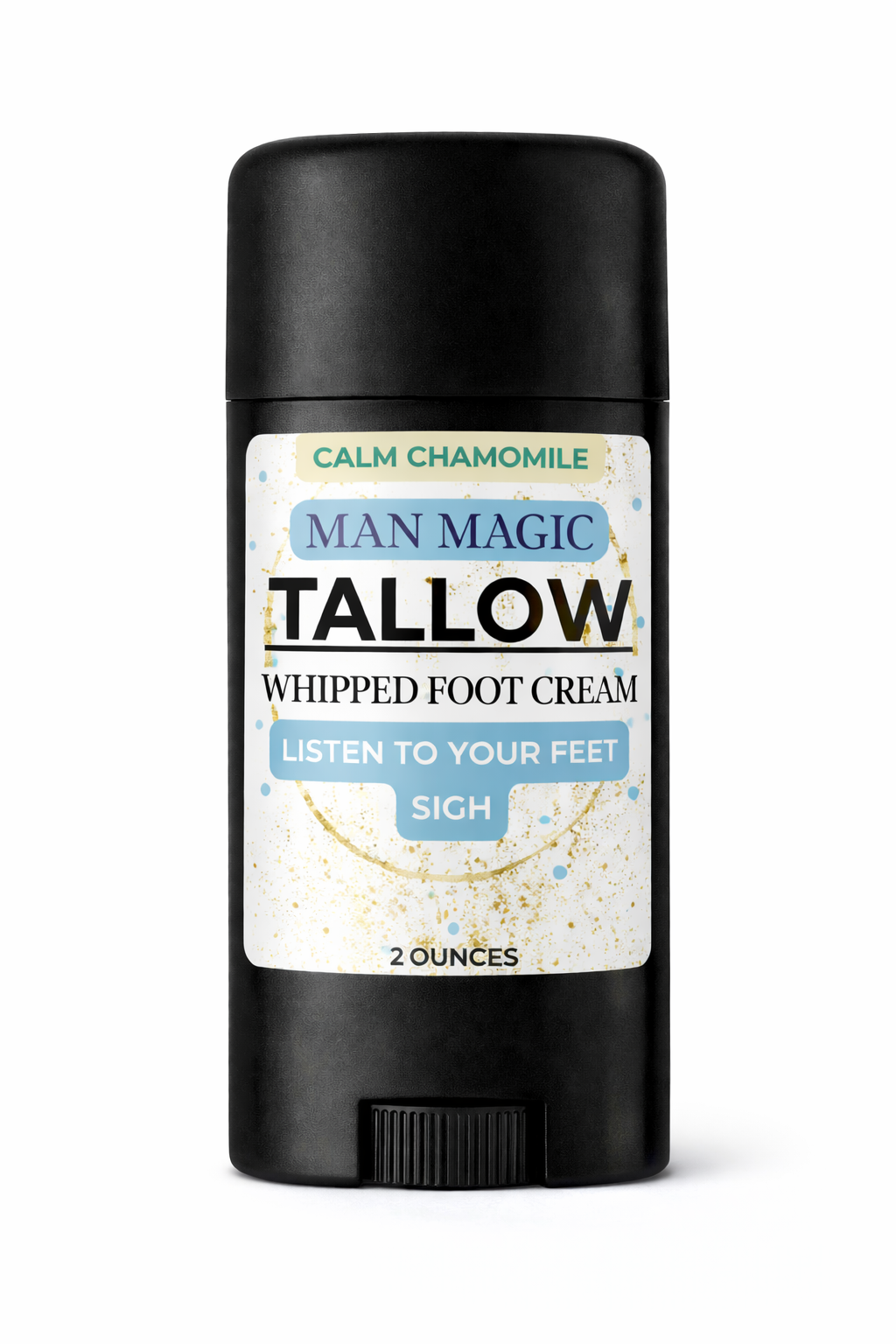 Man Stuff: Foot Tallow Whipped Cream Stick