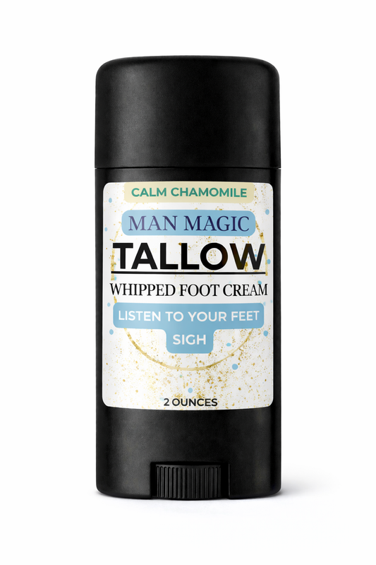 Man Stuff: Foot Tallow Whipped Cream Stick