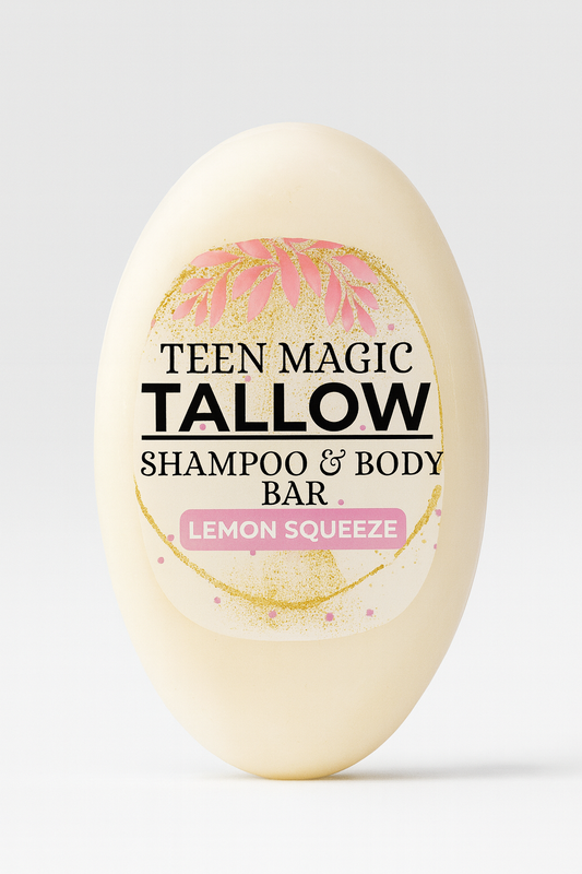 Teen Magic: Tallow Hair & Body Cleansing Bar