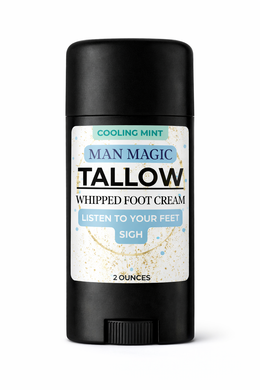 Man Stuff: Foot Tallow Whipped Cream Stick