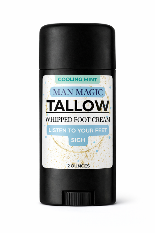 Man Stuff: Foot Tallow Whipped Cream Stick