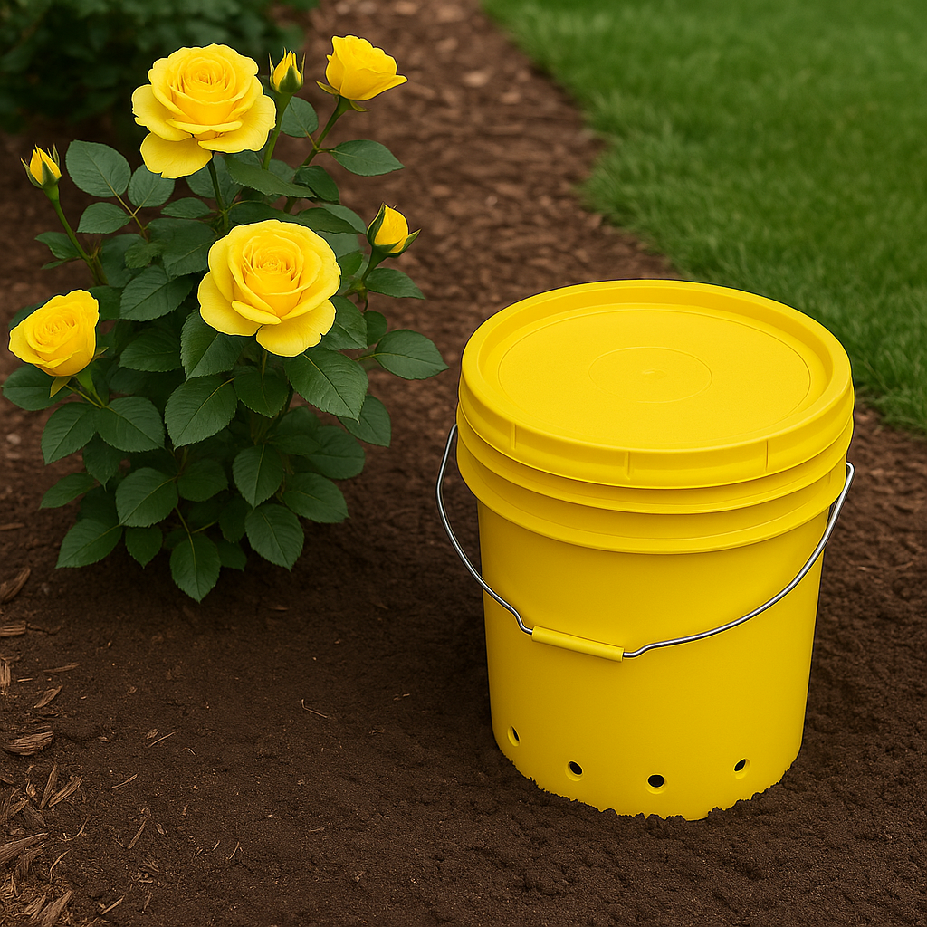 Garden Magic: Self-Watering Bucket