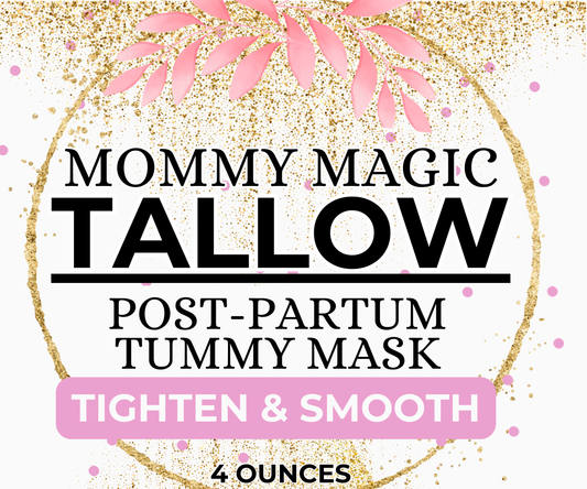 Mommy Magic: Belly Skin Tightening Recovery Mask