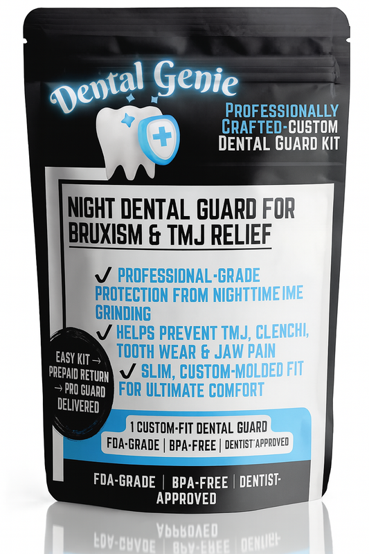 Dental Genie: Professionally Crafted-Custom Dental Night Guard Kit