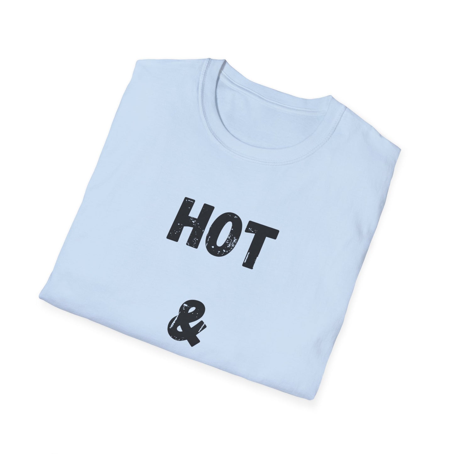 Hot & Single Graphic T-Shirt — Vintage Bold Text Tee