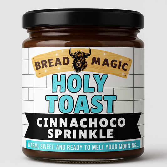 Holy Toast! CinnaChoco Sprinkle-Warm, sweet, and ready to melt your morning...