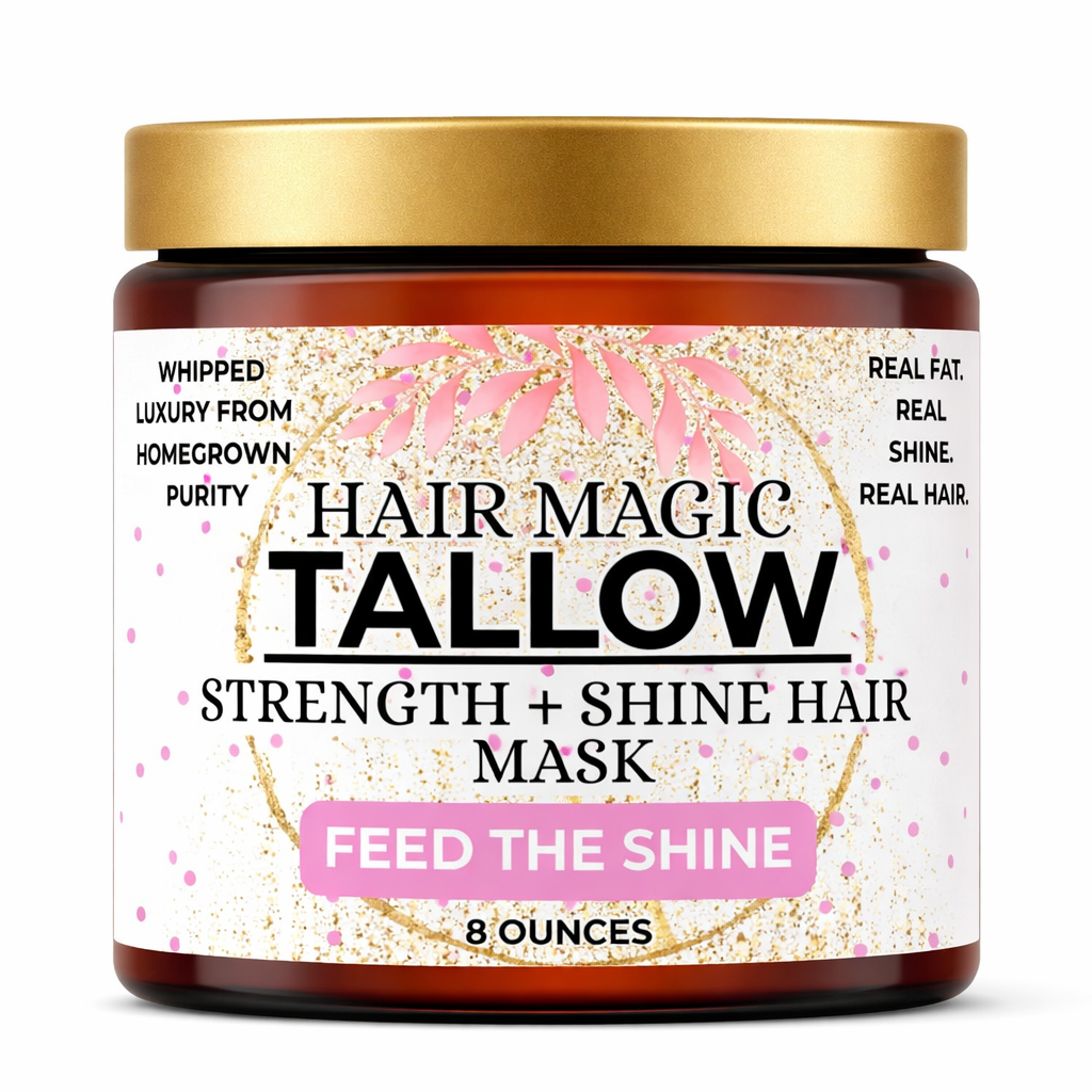 Hair Magic: Tallow Strength + Shine Hair Mask
