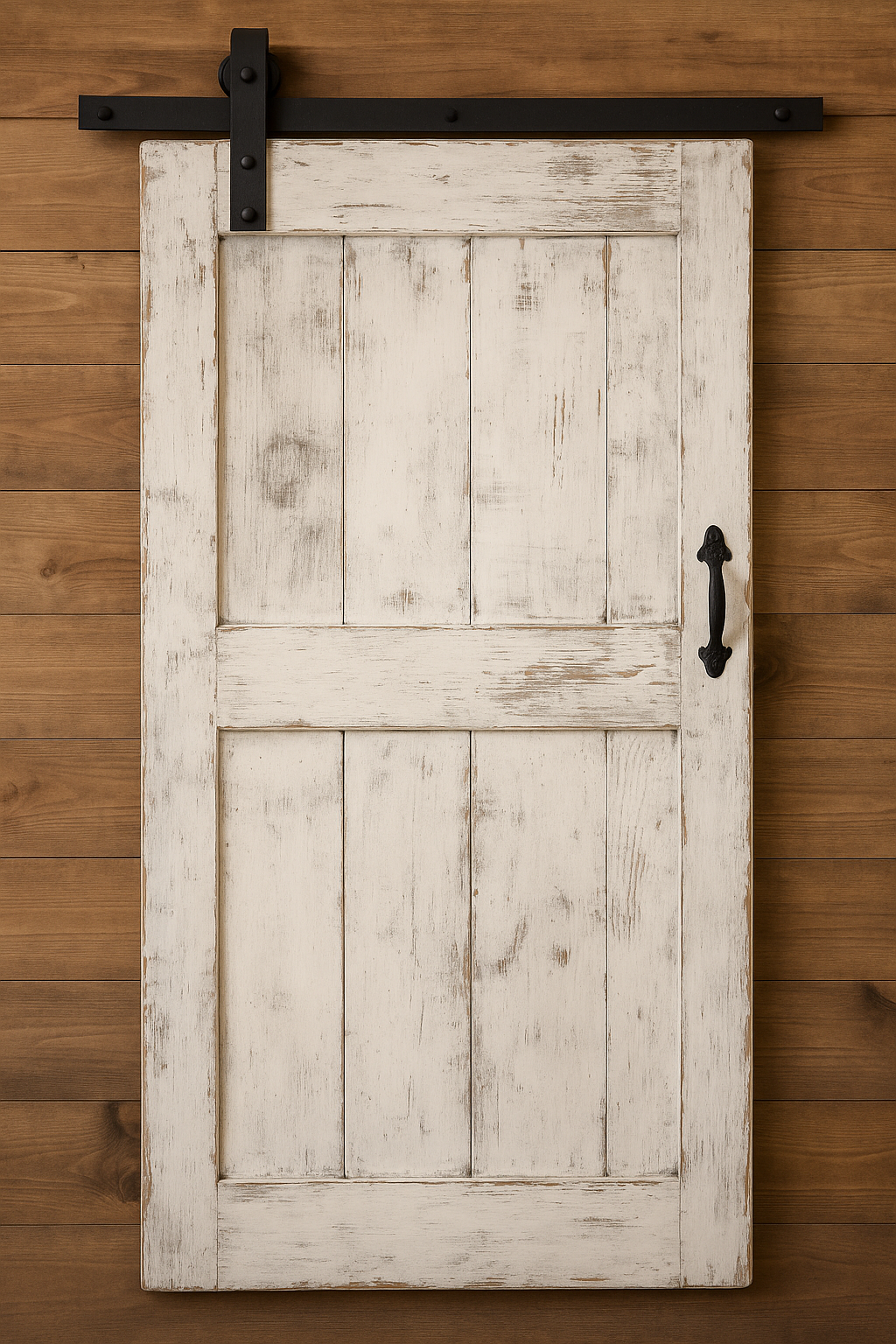 Vintage Faux Barn Doors