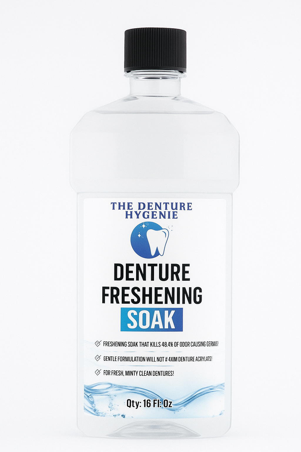 Denture-Safe Freshening Mouthwash