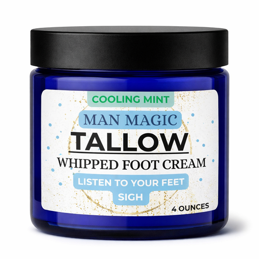 Man Stuff: Foot Tallow Whipped Cream