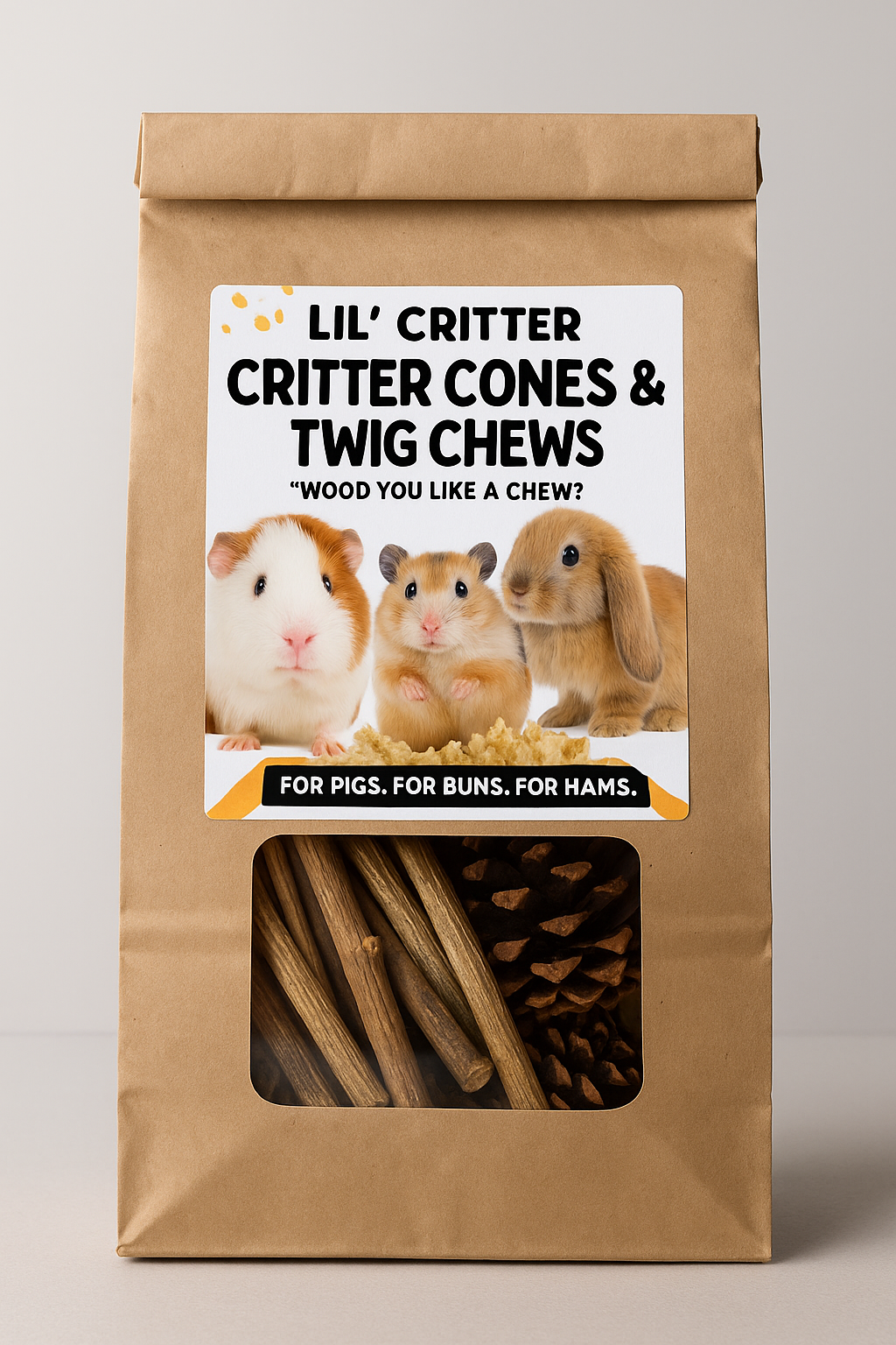 Lil' Critter: Critter Cones & Twig Chews