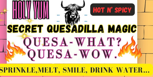 Holy Yum! Secret Quesadilla Magic HOT & SPICY