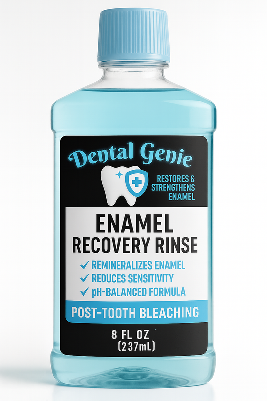 Enamel Recovery Rinse for Post-Tooth Bleaching