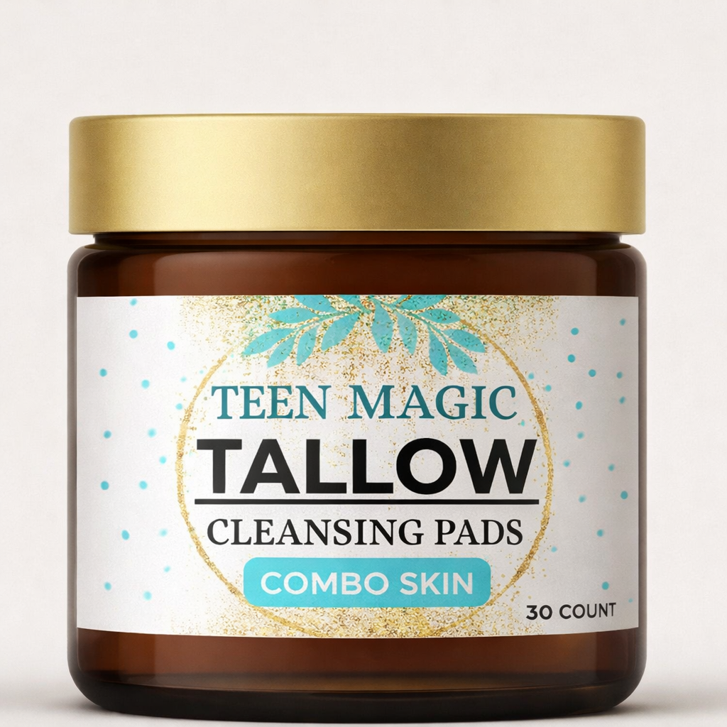 Teen Magic:Tallow Nighttime Face Cleaning Pads