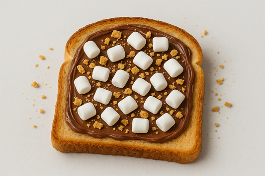 Holy Toast! Gimme S'more-Campfire vibes, no tent required...