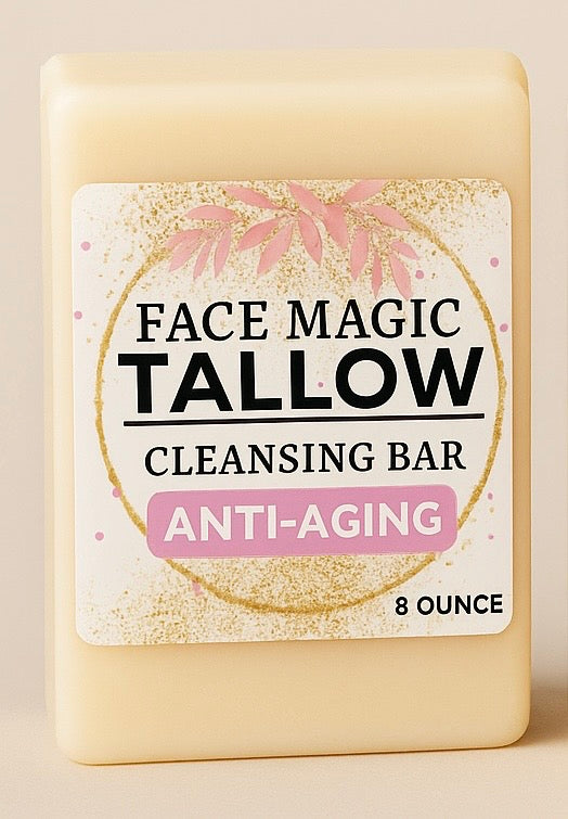 Face Magic: Forever Young-Tallow Anti-Aging Cleansing Bar