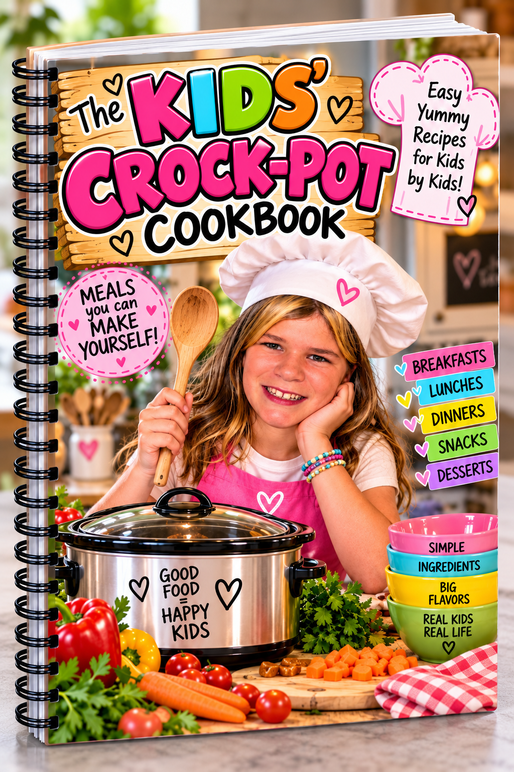 Little Crockers: Children’s Crockpot Magic Cookbook-Instant Download