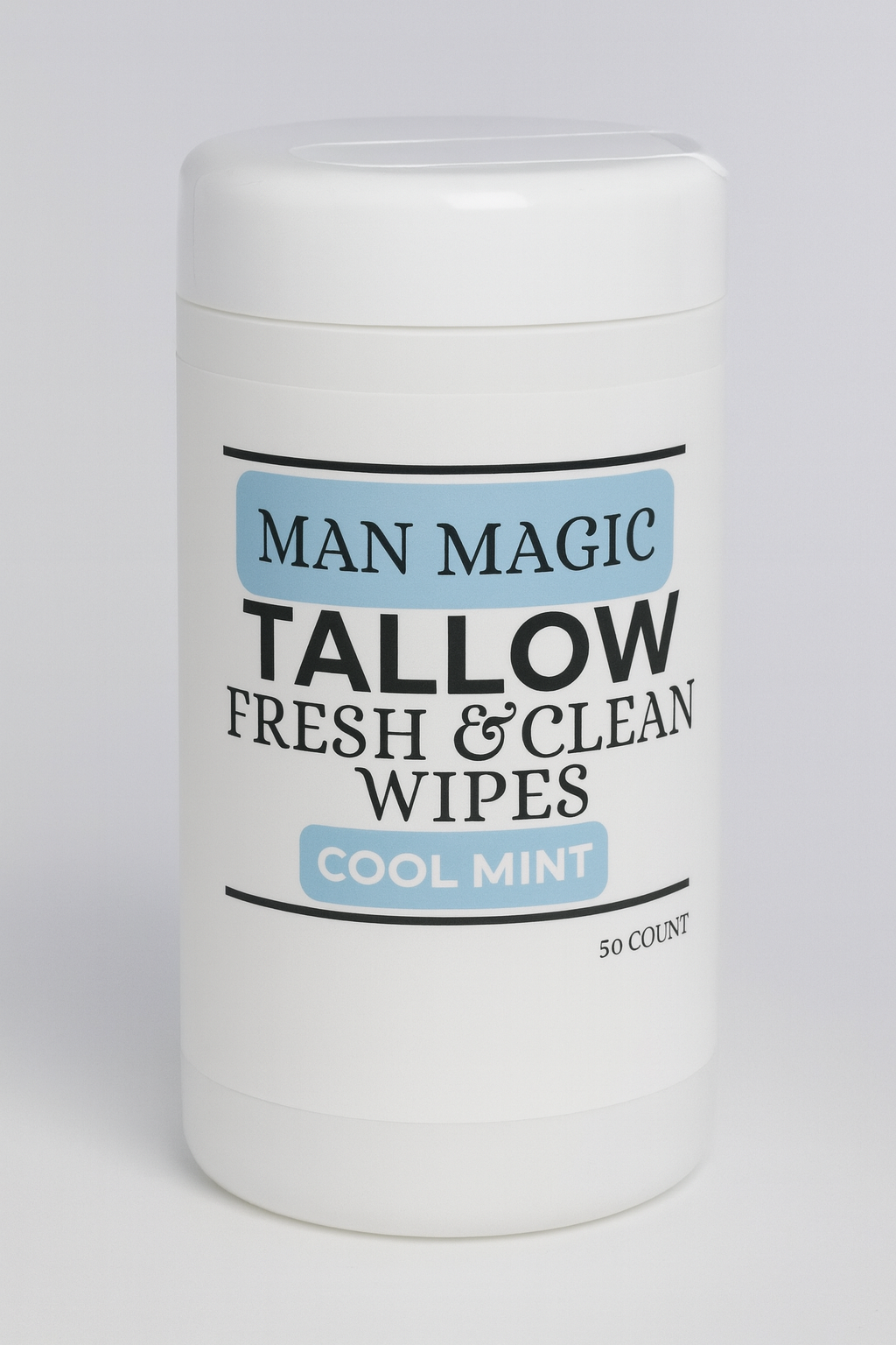 Man Magic: Tallow Clean & Fresh Wipes