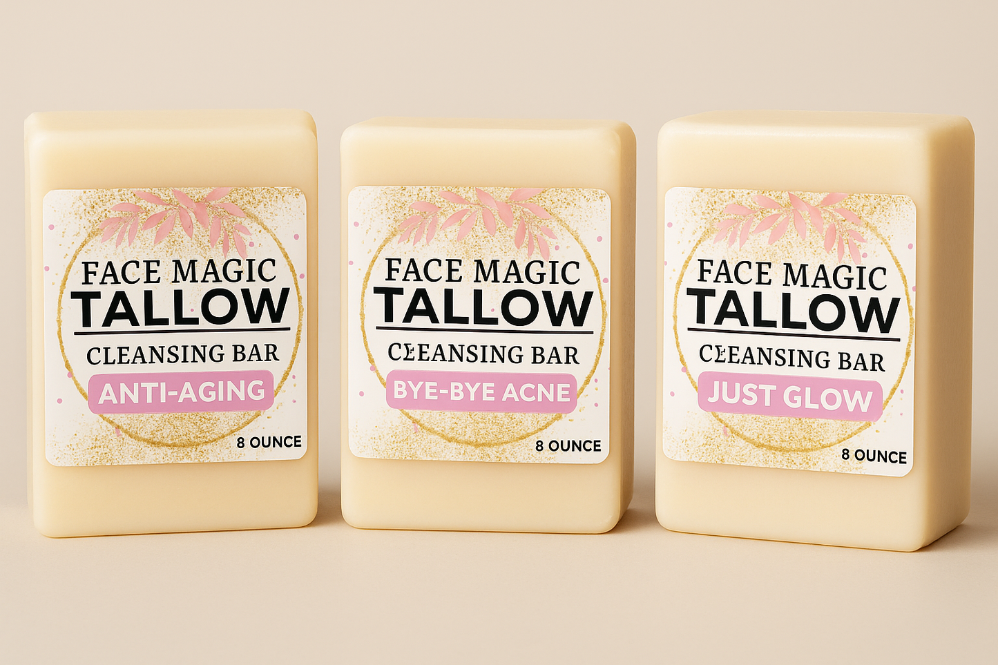 Face Magic: Just Glow-Tallow Fresh Face Cleansing Bar