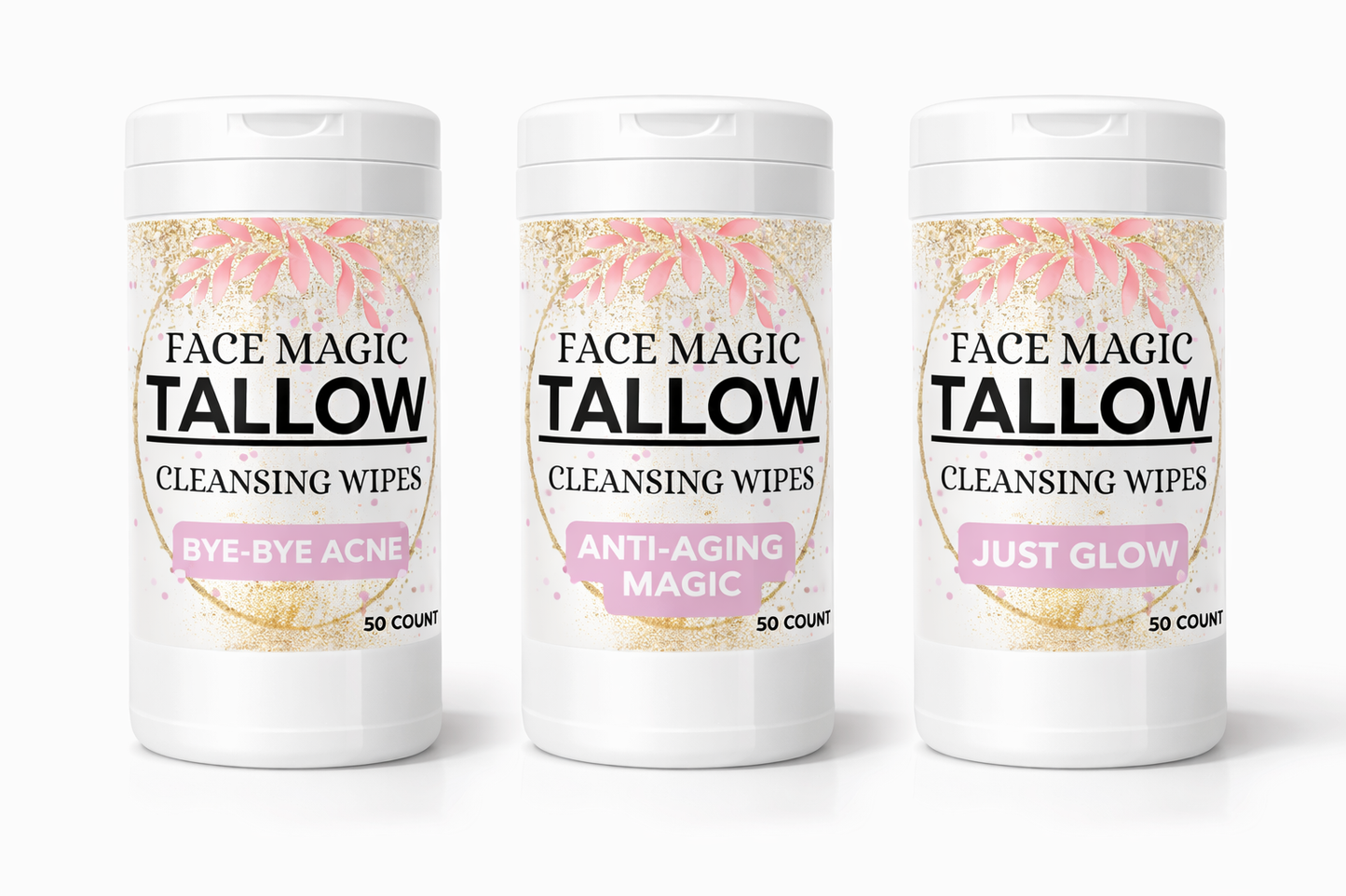 Face Magic: Tallow Cleansing Wipes
