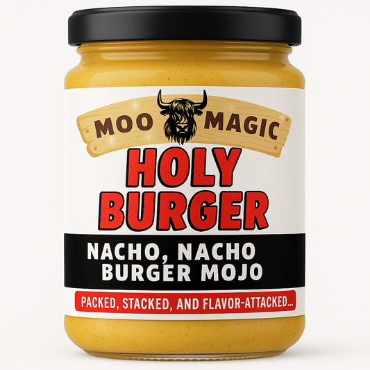 Holy Burger! Nacho Nacho Burger Mojo