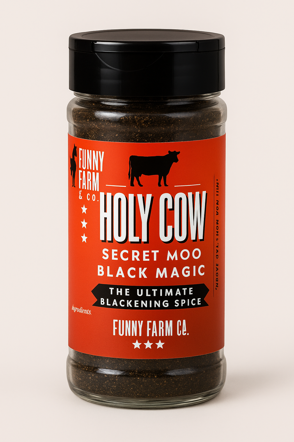 Holy Cow! Black Magic Moo Seasoning – F.F. & Co.