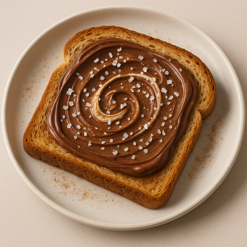 Holy Toast! CinnaChoco Sprinkle-Warm, sweet, and ready to melt your morning...